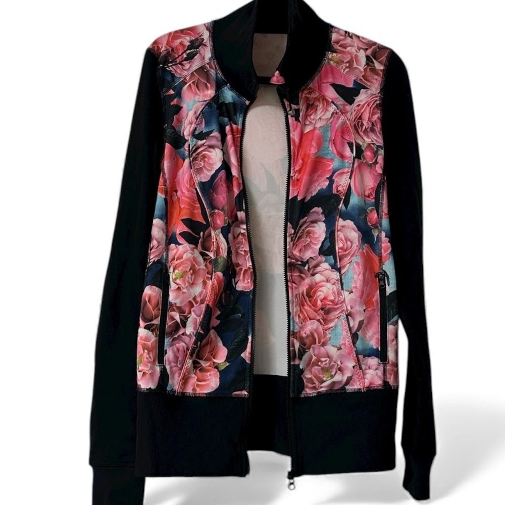 Lululemon Nice Asana Secret Garden Jacket